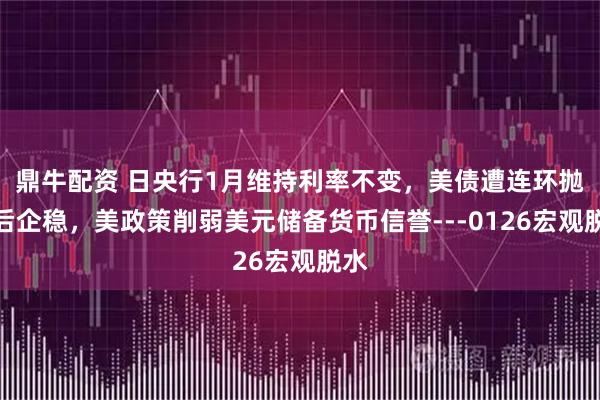 鼎牛配资 日央行1月维持利率不变，美债遭连环抛售后企稳，美政策削弱美元储备货币信誉---0126宏观脱水